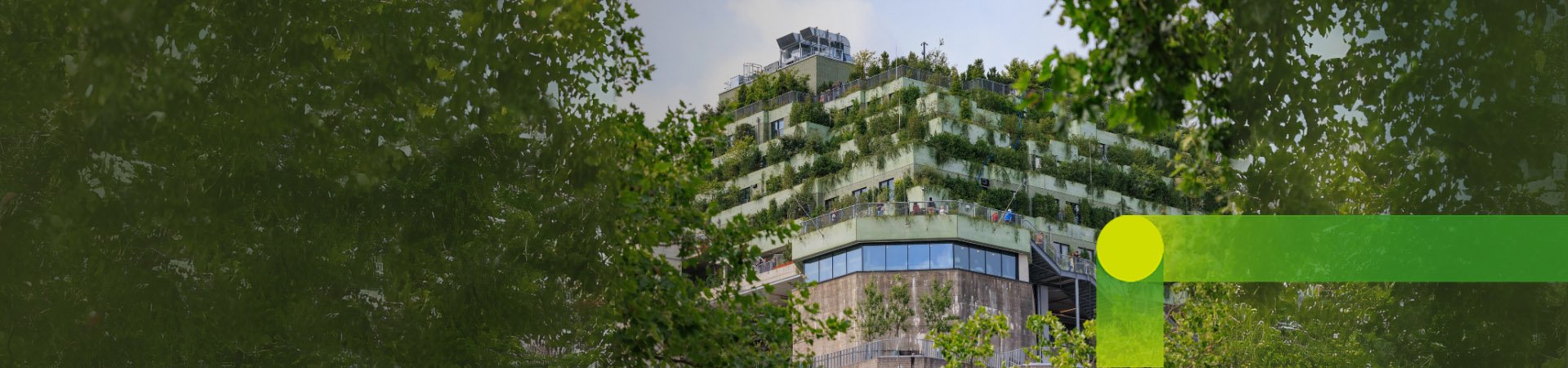 Green bunker in Hamburg