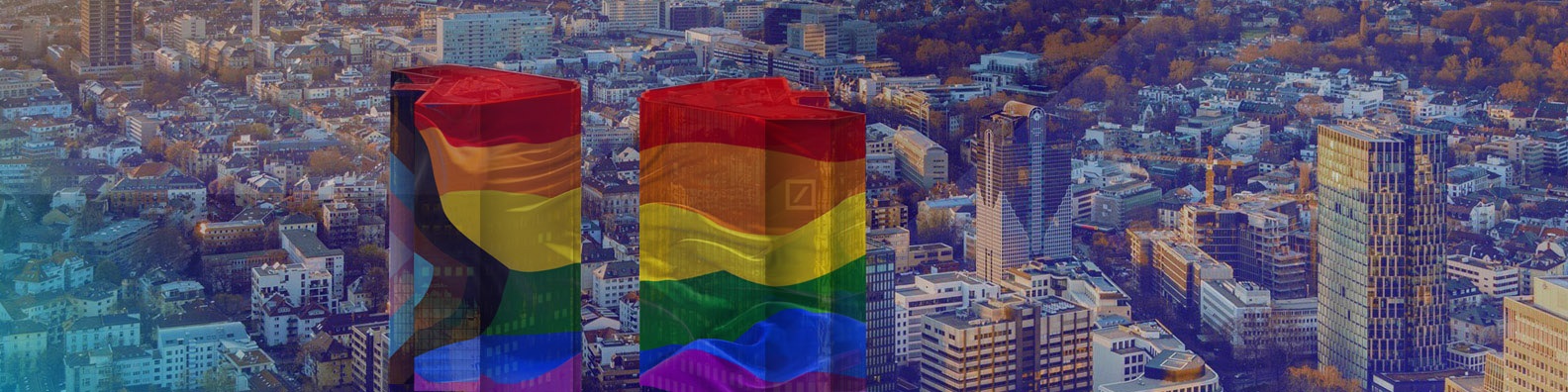 Pride-Month--Deutsche-Bank-headquarters