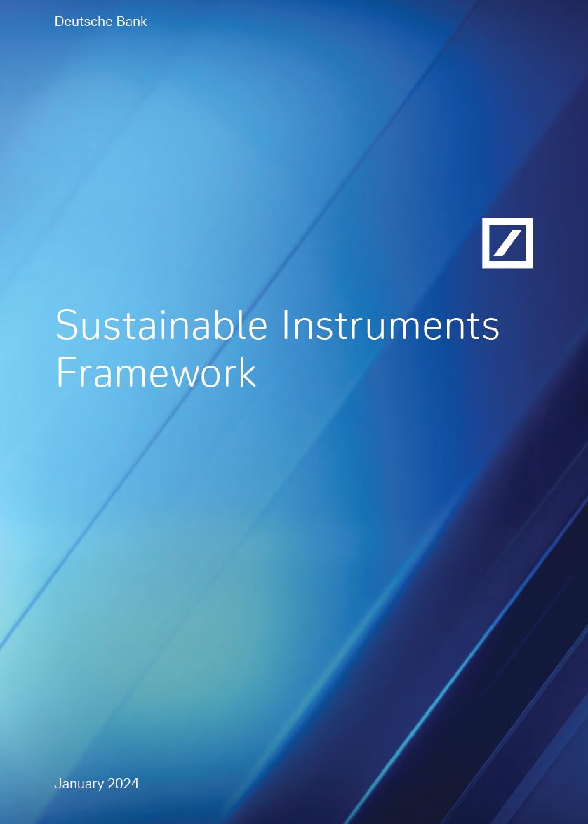 Sustainable instruments framework